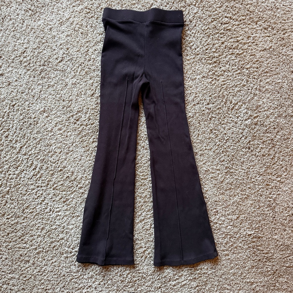 DONNI ribbed kick flare